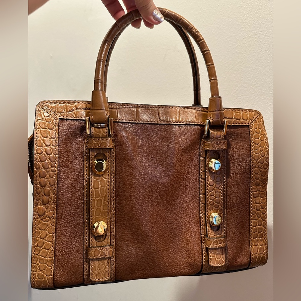Michael Kors Brown Leather Handbag / Crossbody